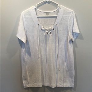 donating 12/11 White relaxed shirt